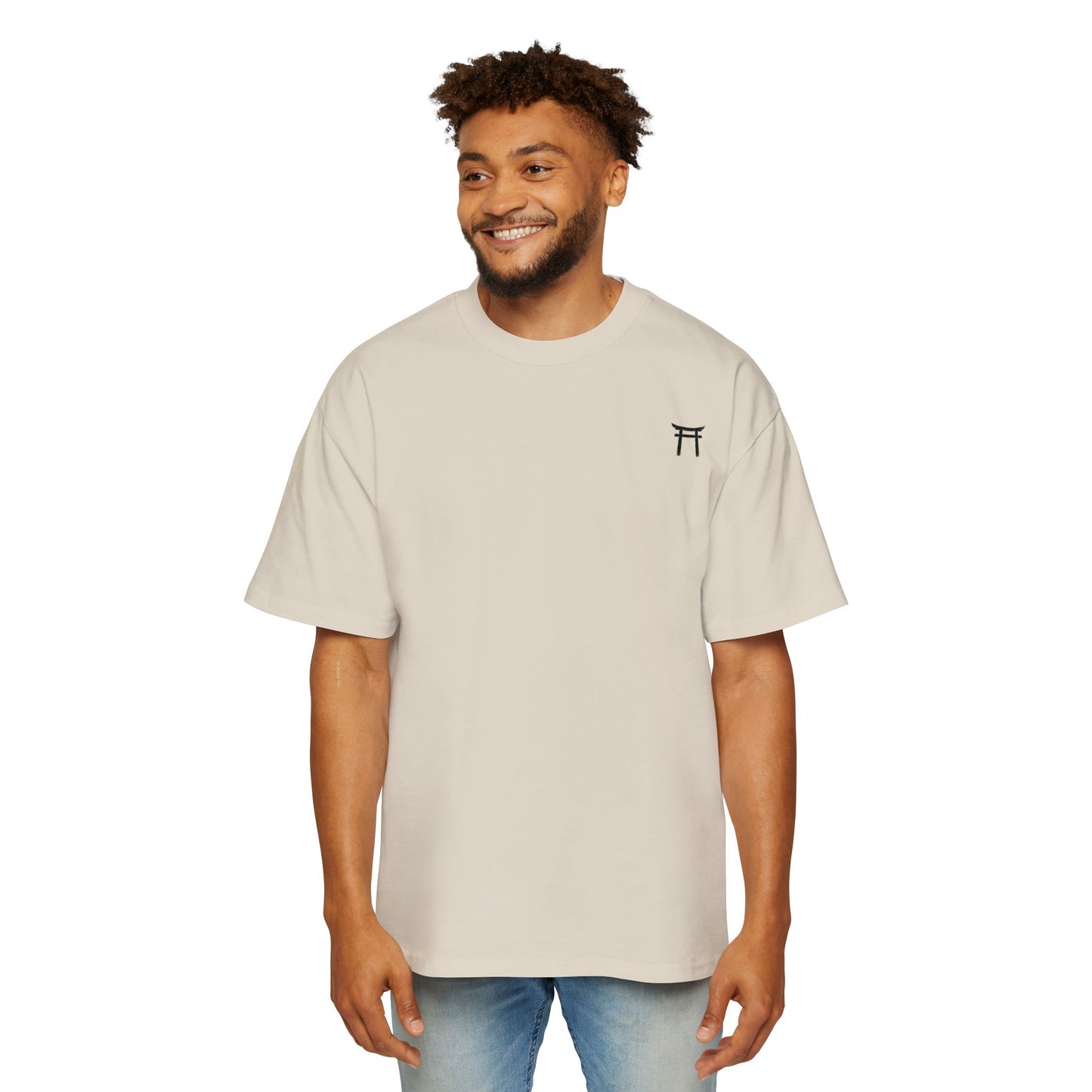 Endurance brushed kanji oversized tee by Tokyo Auto Tribe