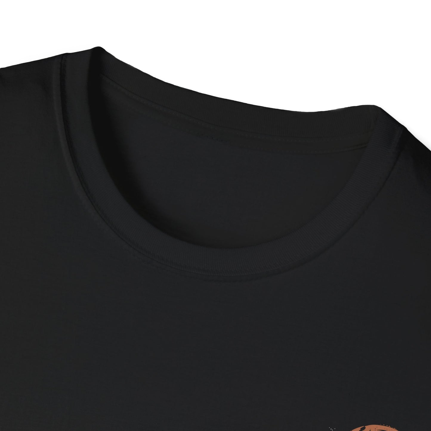 Close-up view of the black neckline on a Passion - New Logo graphic tee, part of Tokyo Auto Tribe’s collection built for fans of Japanese car culture and late-night drives.