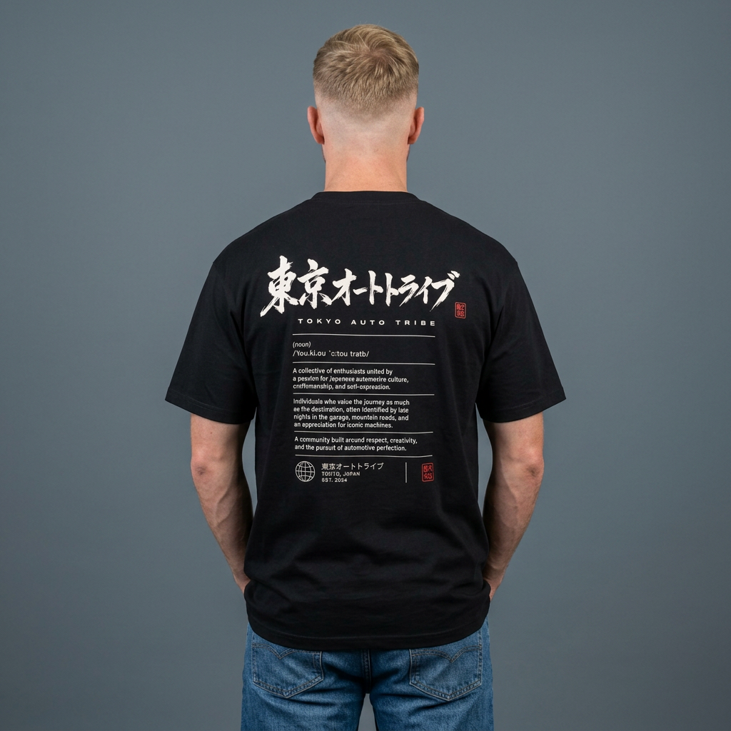 Tokyo Auto Tribe “The Definition” Heavy oversized Tee