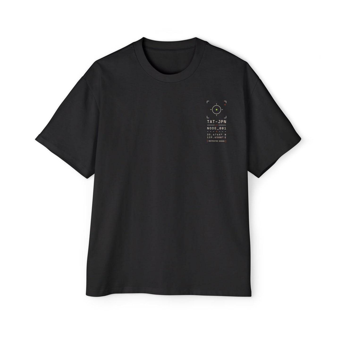 Archive Entry_001 minimalist Japan map graphic tee by Tokyo Auto Tribe