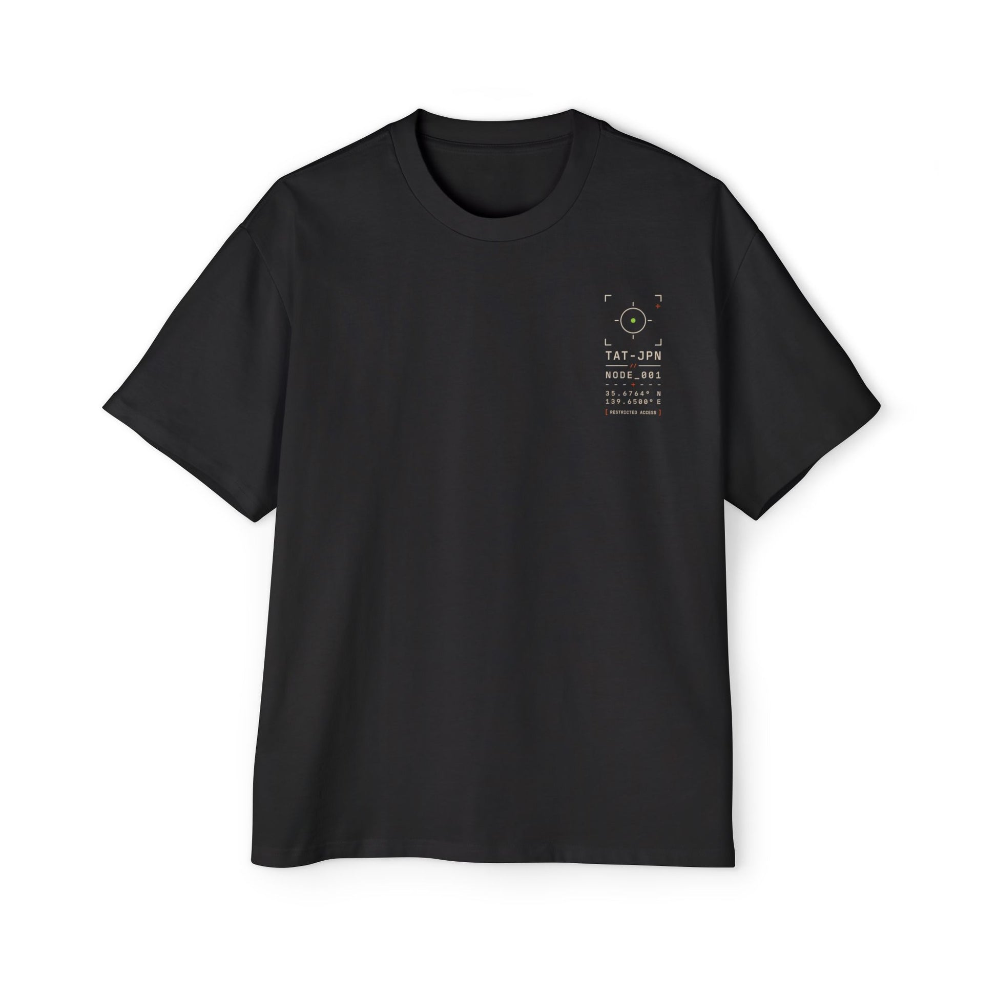 Archive Entry_001 minimalist Japan map graphic tee by Tokyo Auto Tribe