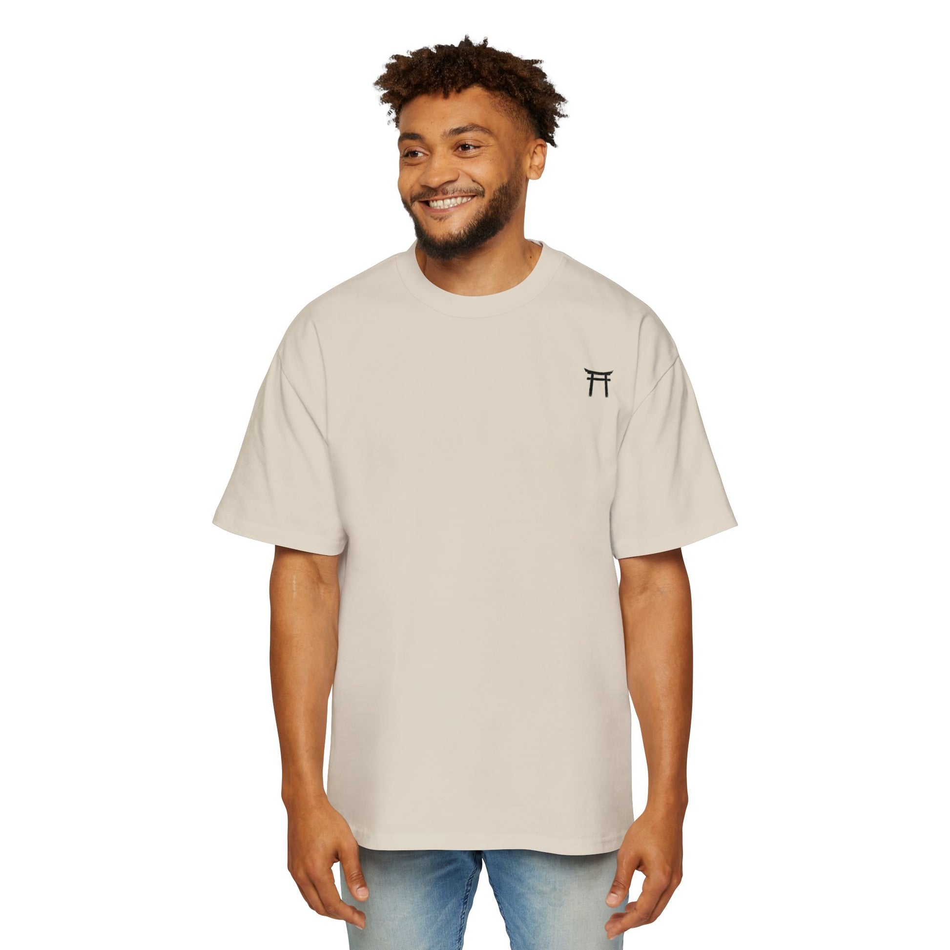 Endurance brushed kanji oversized tee by Tokyo Auto Tribe